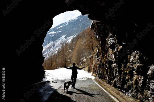 Escursione con il cane a Bionaz (Valle d'Aosta)