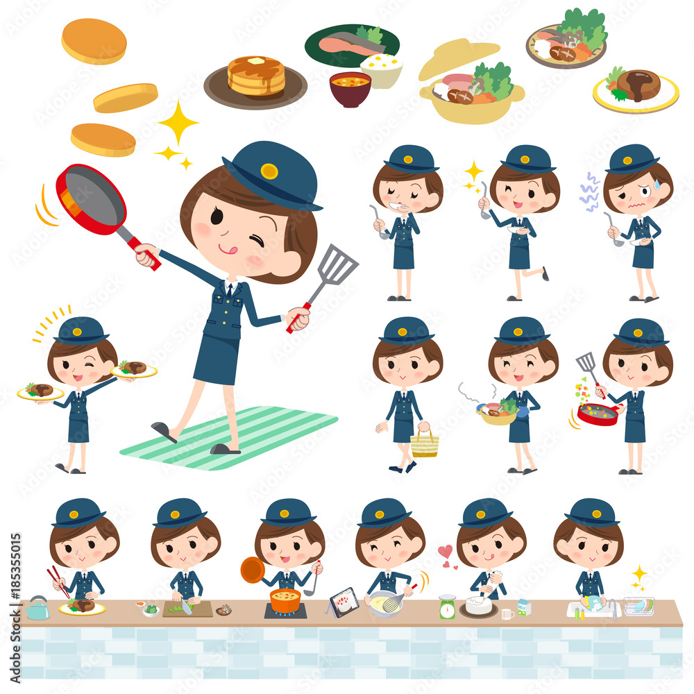 police Women_cooking