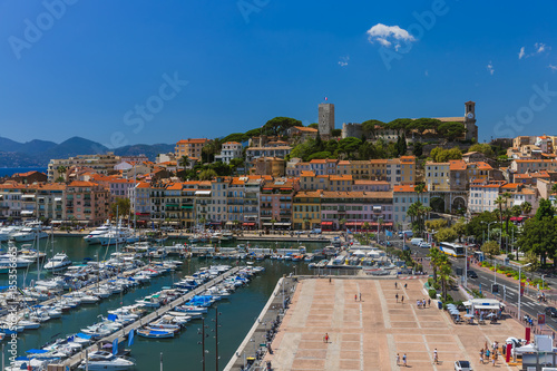 Old town in Cannes - France