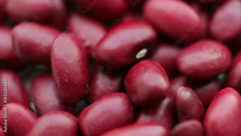 Colored beans, healthy protein food Colored beans, healthy protein food