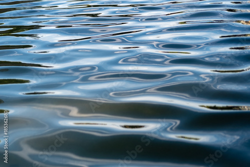 Beautiful water surface as wallpaper. Textured ripple pattern