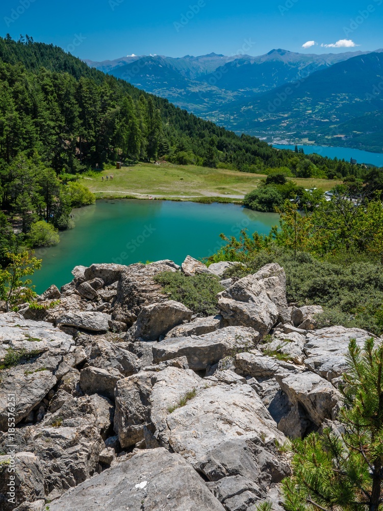 Fototapeta premium Lac de Saint-Apollinaire