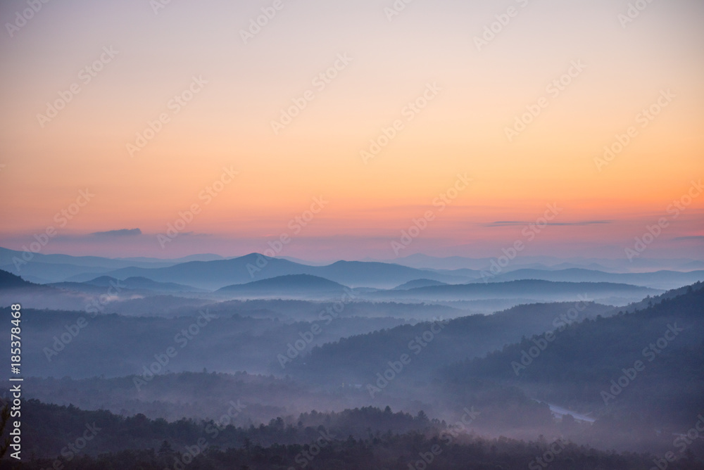 Interesting Morning Mountain Sunrise - 113