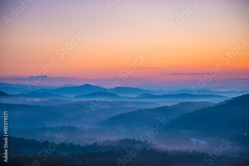 Interesting Morning Mountain Sunrise - 114
