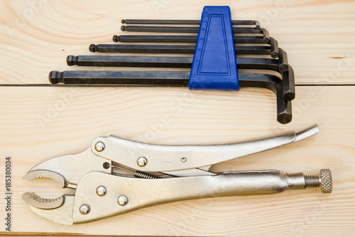 A set of repair tools photo