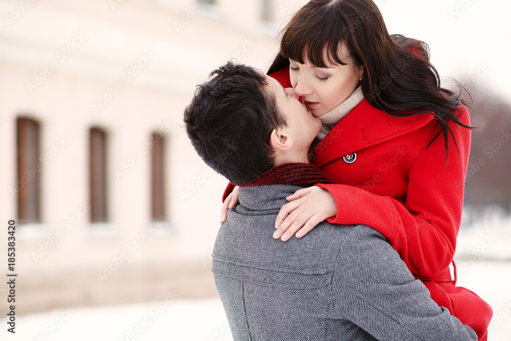 young couple in love outdoor young couple in love outdoor