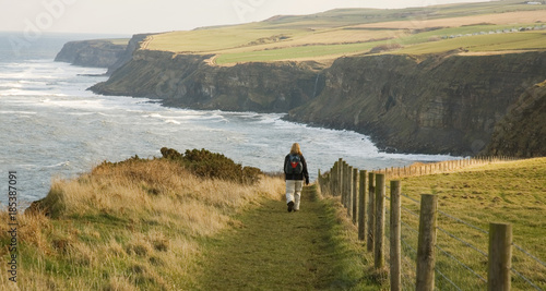 Coastal walking in North Yorkshire