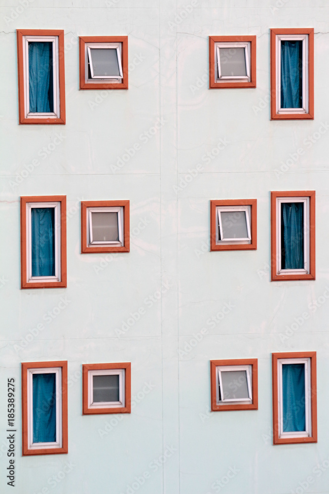 windows of apartment 