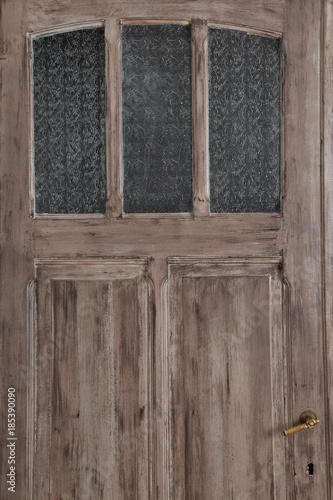 patine peinture porte intérieur décoration maison