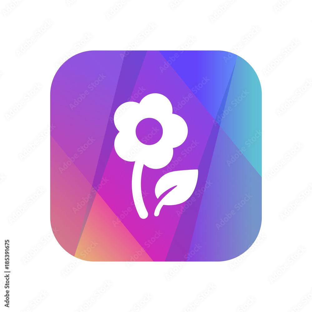 Multi-Color App Button Multi-Color App Button