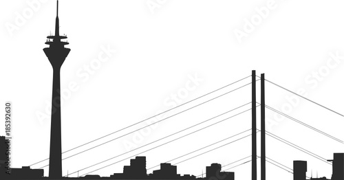Düsseldorf Silhouette 