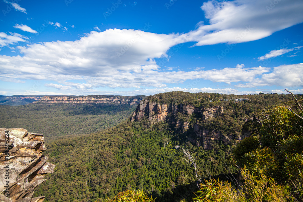 Obraz premium blue mountain national park in Australia