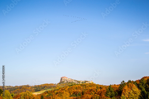 Riegersburg im Herbst, Steiermark, Österreich photo