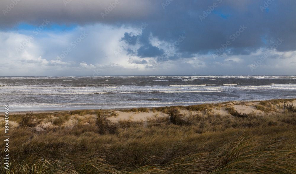 Küstenlandschaft bei Flut Küstenlandschaft bei Flut
