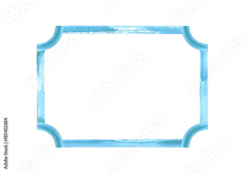 Blue teal turquoise waterco...
