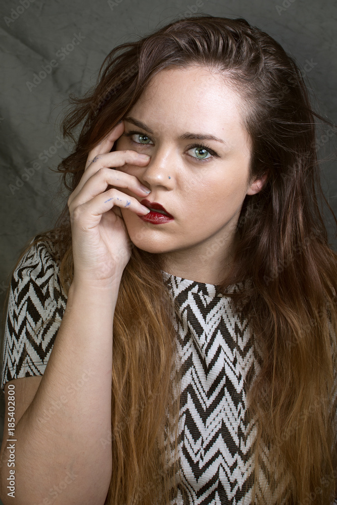 Fototapeta premium portrait fashion woman