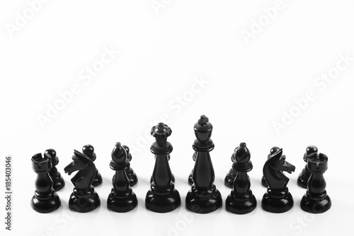 Chess black team