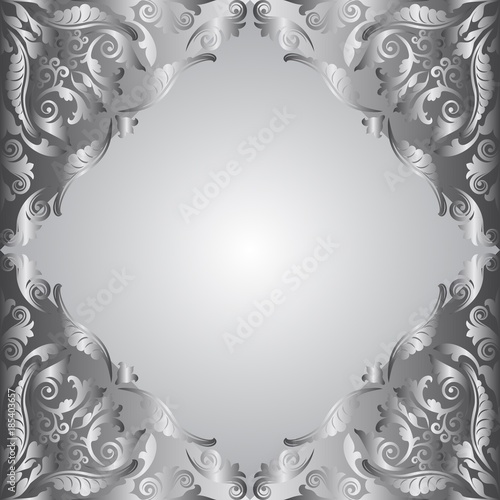 antique background with decorative ornament
