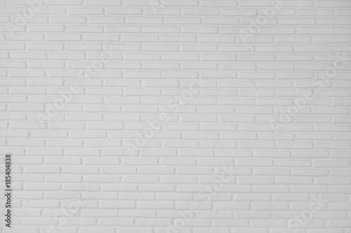 white brick wall for background