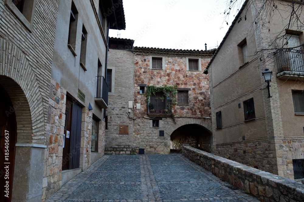 Viaje a la ciudad de Alquezar Aragon España