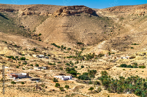 Ksar Hallouf, a village in the Medenine Governorate, Southern Tunisia photo