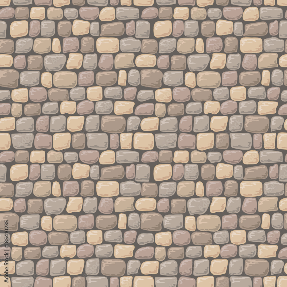 Obraz premium Stone wall seamless texture