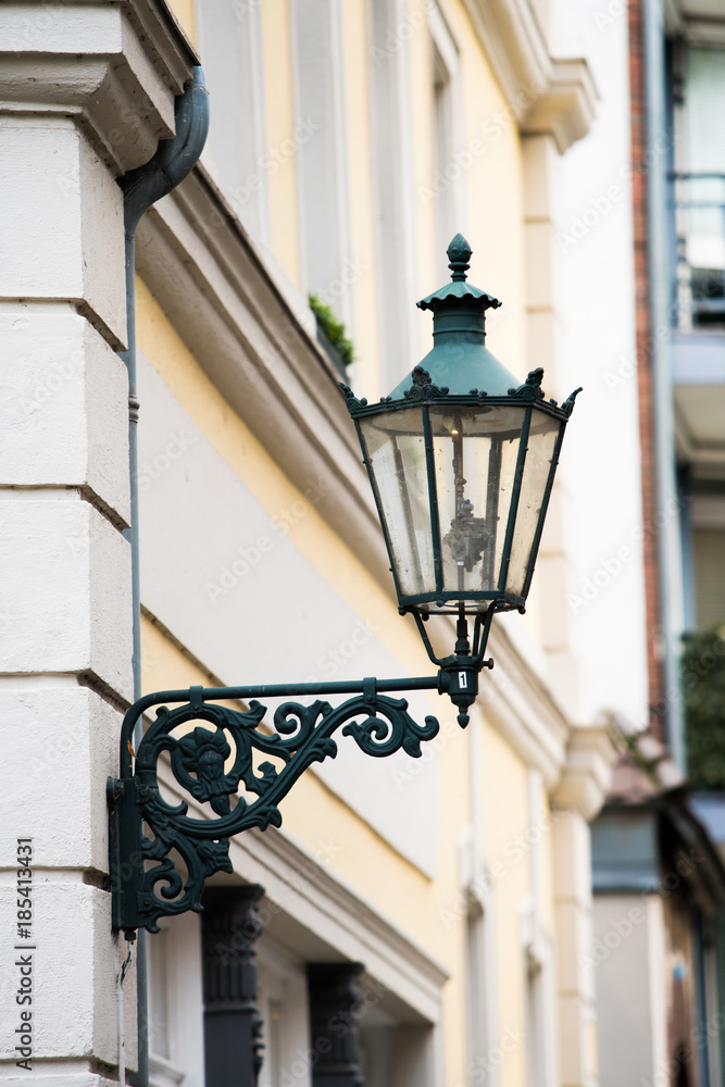 old street light. Street lamps