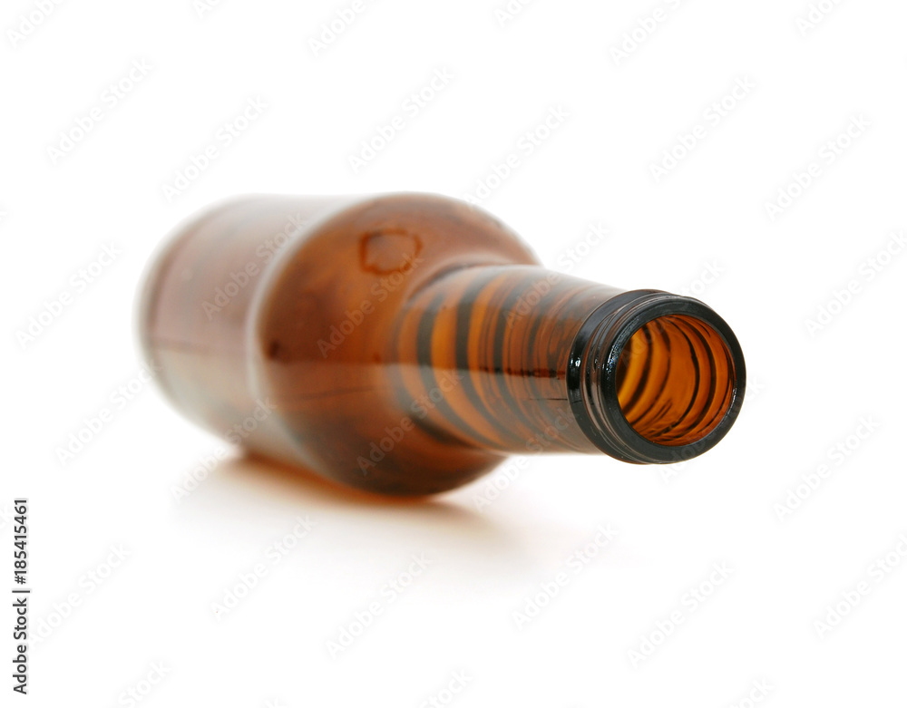 Beer bottle isolated on white background Beer bottle isolated on white background