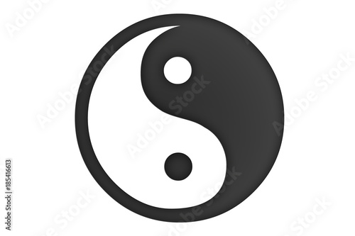 Yin yang simple.