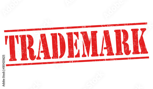 Trademark grunge rubber stamp