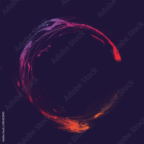 Halftone Circle