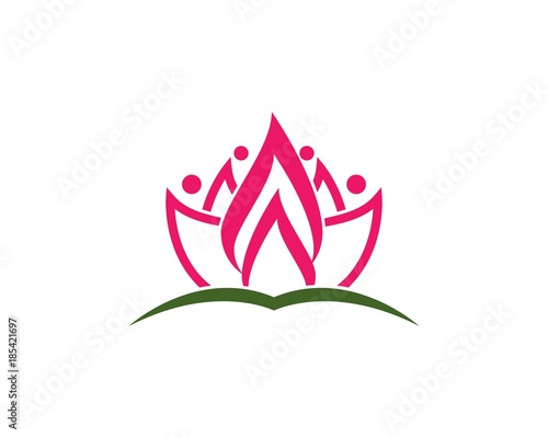 Beauty Lotus flowers Vector  design