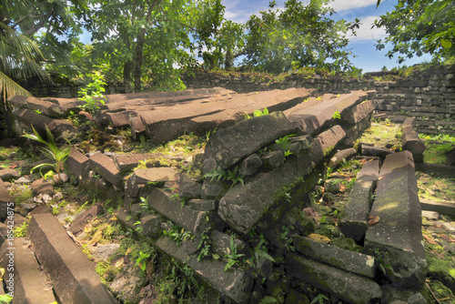 Nan Madol - archaeological site on the island of Pohnpei,  Federated States of Micronesia
 photo