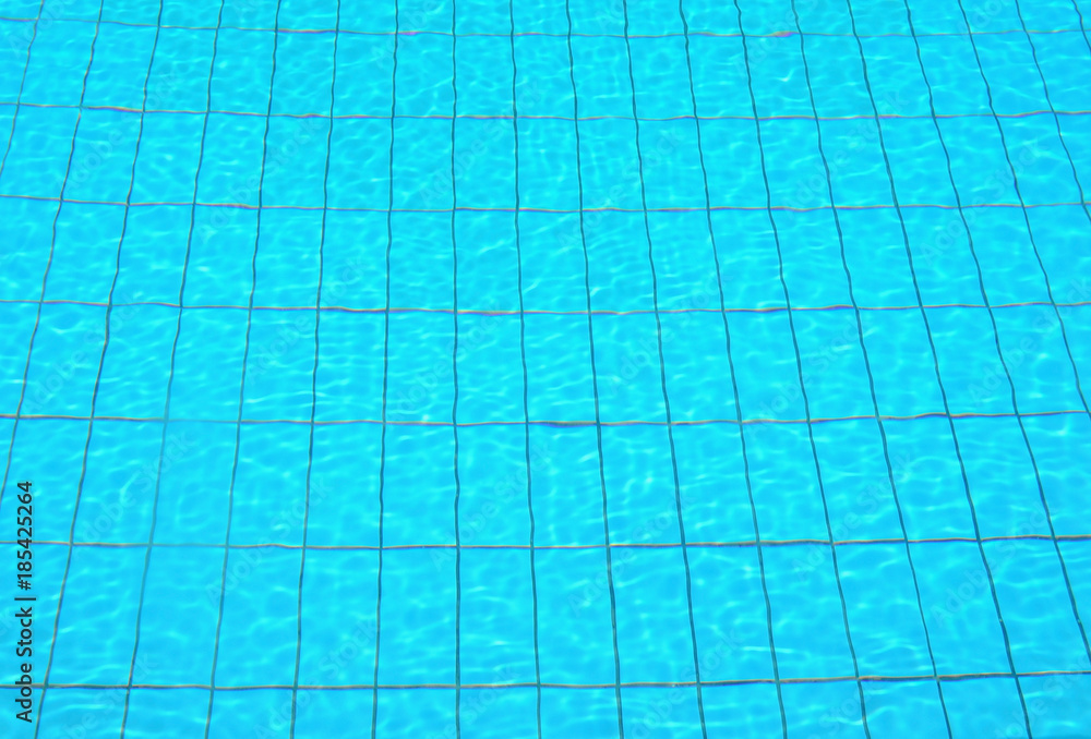 Clean water in swimming pool Clean water in swimming pool