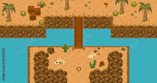 Desert Top Down Tileset