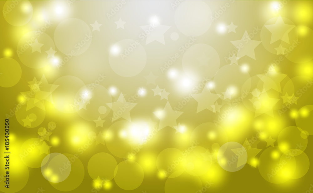 Fototapeta premium abstract bokeh background. Festive defocused lights.Vector illustration 