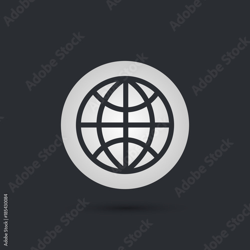 Vector Globe Icon