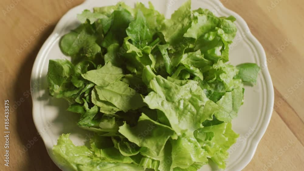 Fresh lettuce salad Fresh lettuce salad