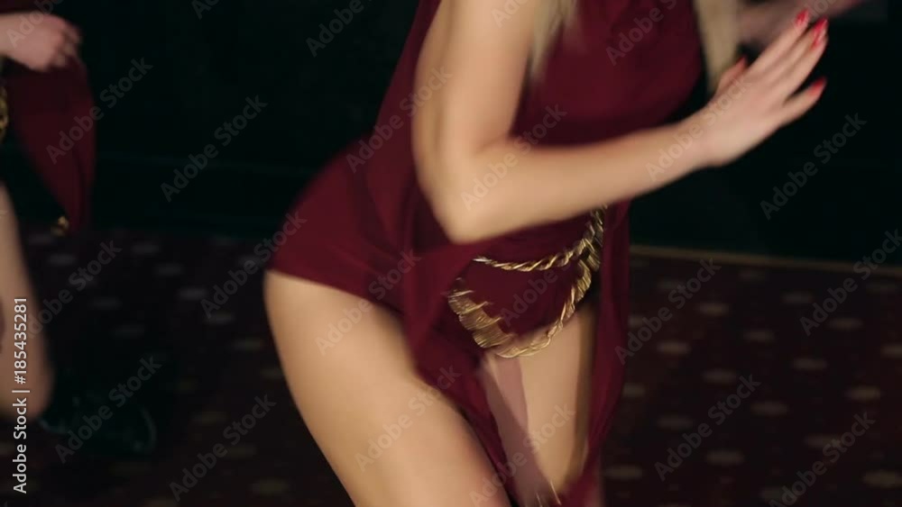 Close-up ass booty girls dancing twerk. Beautiful girl dancing booty dance. Young hot girl dancing twerking. Stock Video | Adobe Stock