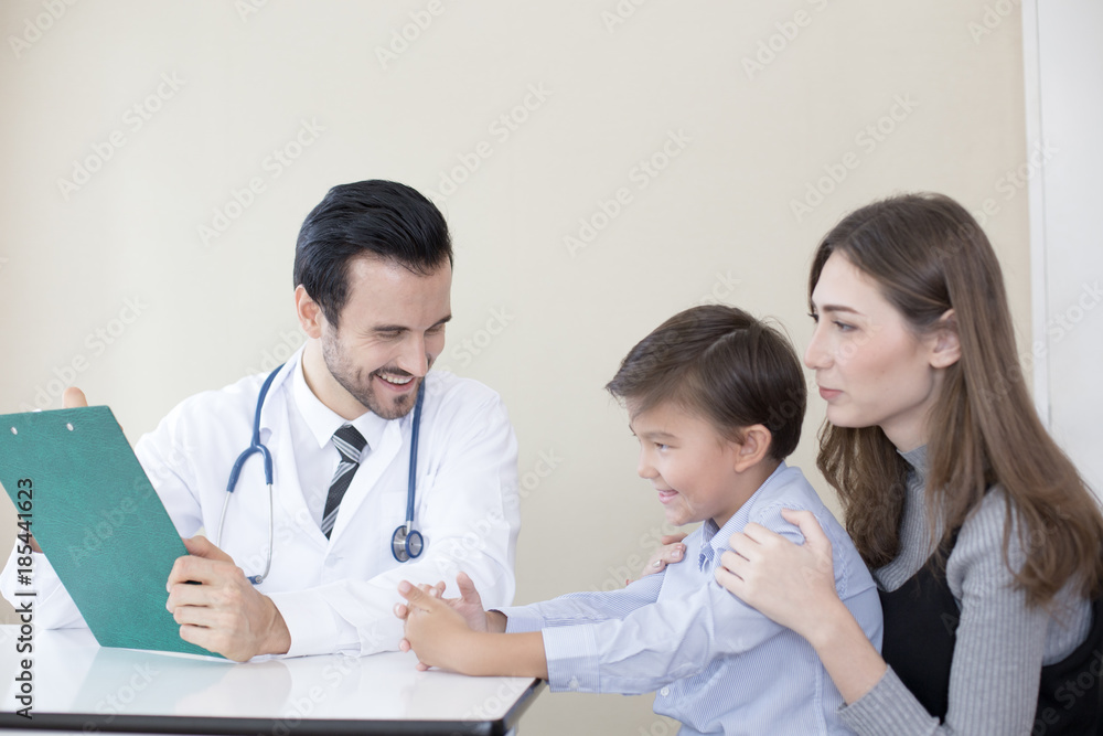 Portrait of Doctor working at hospital. People with medical concept. Portrait of Doctor working at hospital. People with medical concept.