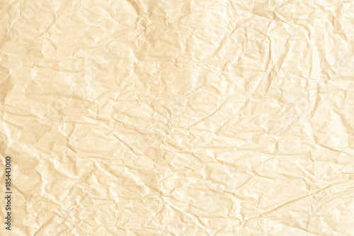 Crumpled brown paper texture