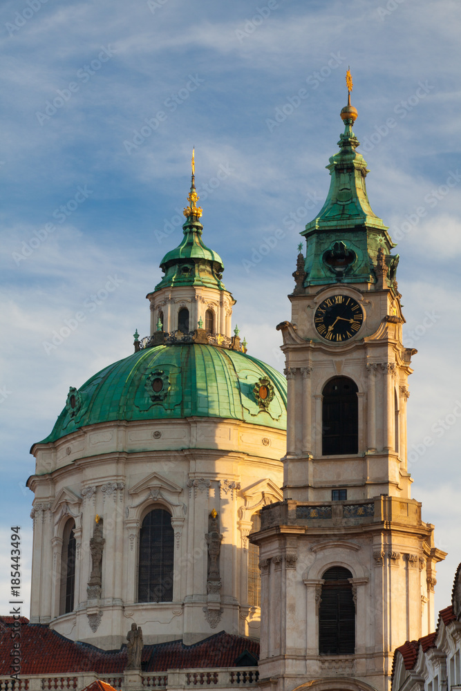 St. Nicholas Church in Prague, Czech Republic.