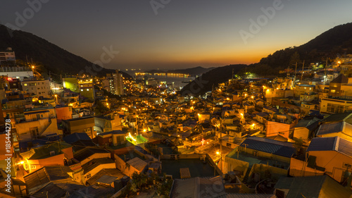 Gamchun town in Busan. Korea
