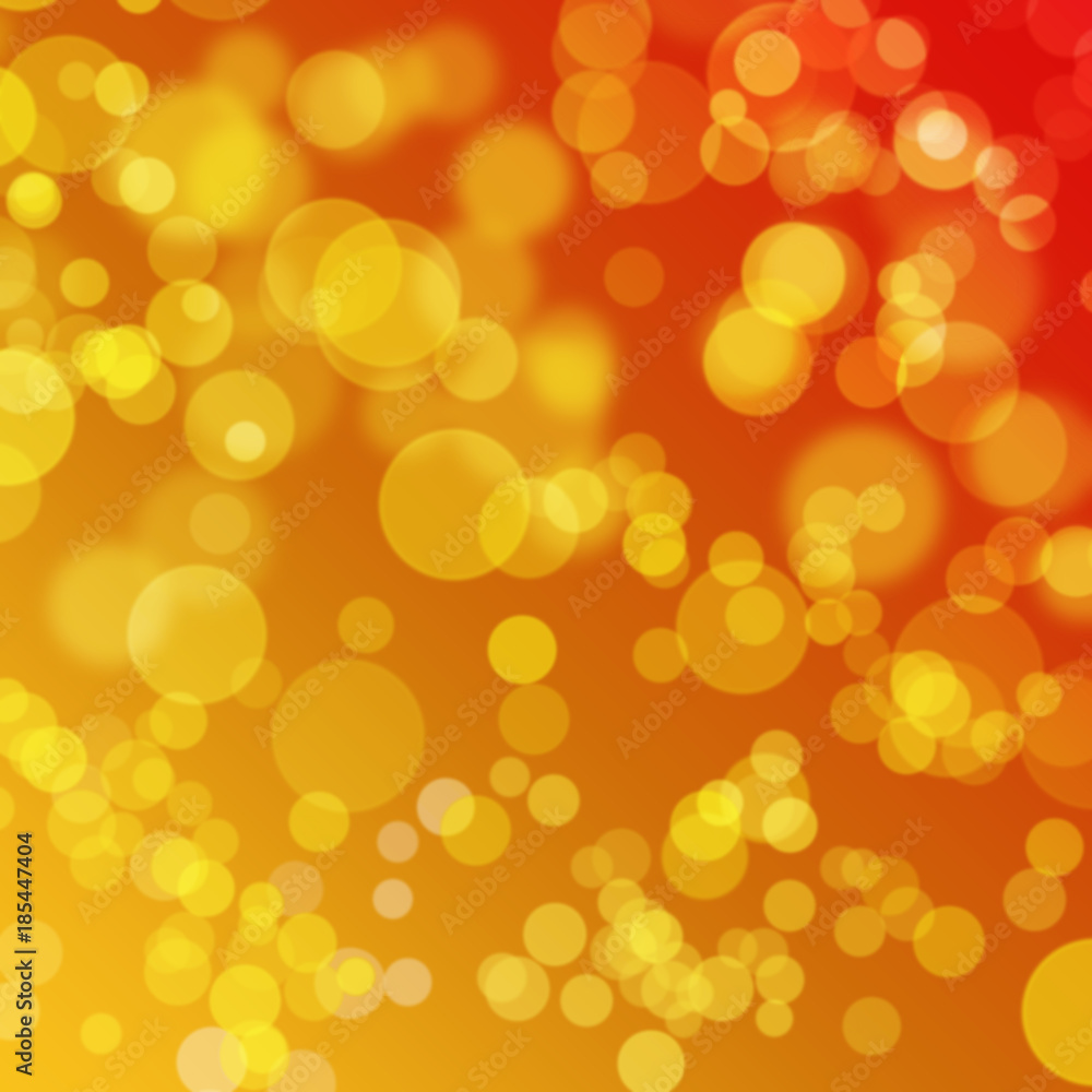 Abstract orange background with bokeh effect Abstract orange background with bokeh effect