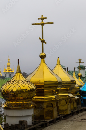 Sale of domes and crosses for orthodox churches photo