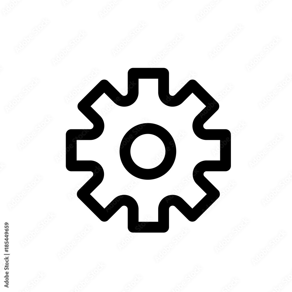 Settings vector icon Settings vector icon