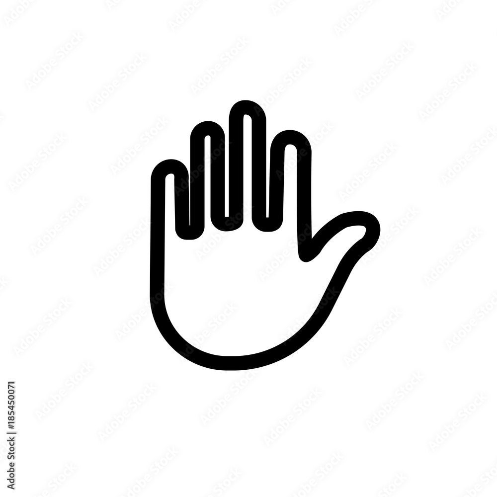 Hold vector icon Hold vector icon