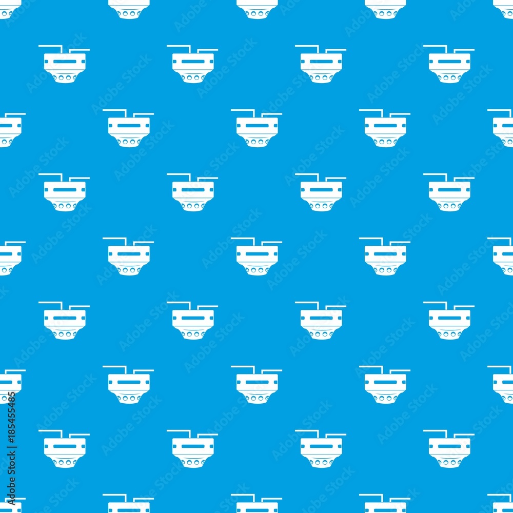 Monitor socket pattern seamless blue Monitor socket pattern seamless blue