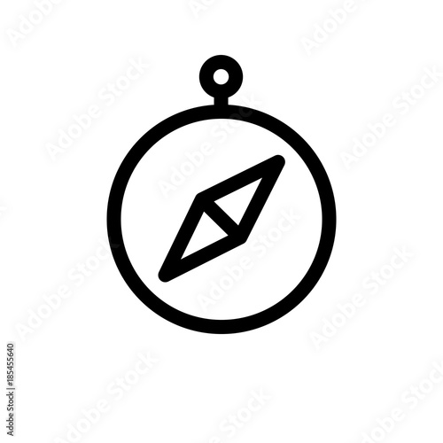 Compass vector icon Free Download Compass vector icon - GFXLoad
