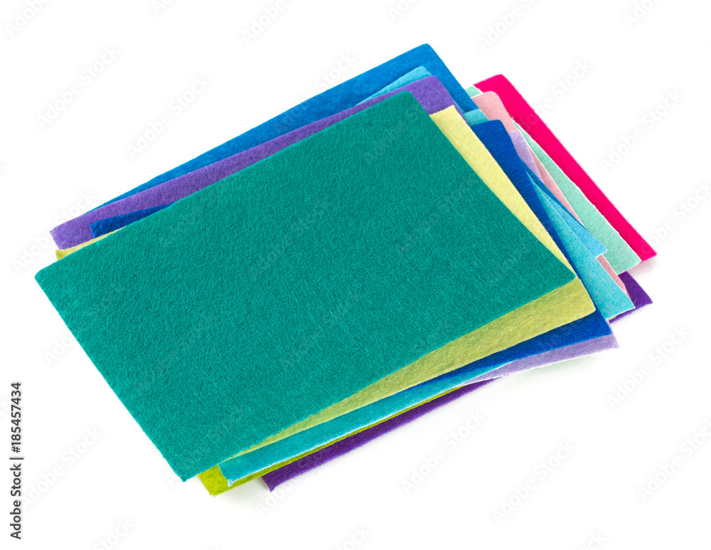 Fototapeta premium different colors of felt